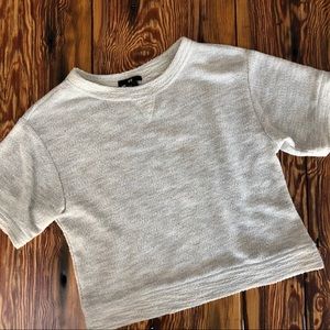 H&M Short Sleeve Sweatshirt